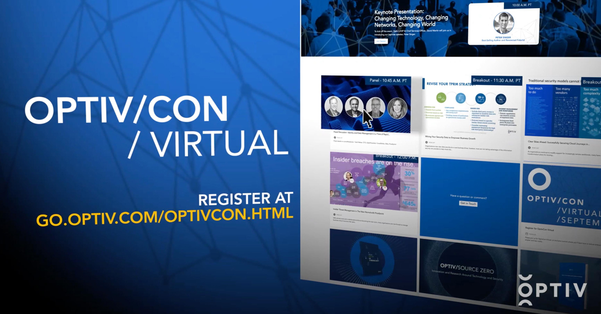 OptivCon Virtual Events Optiv