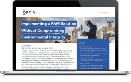 Implementing a PAM Solution Without Compromising Environmental ...