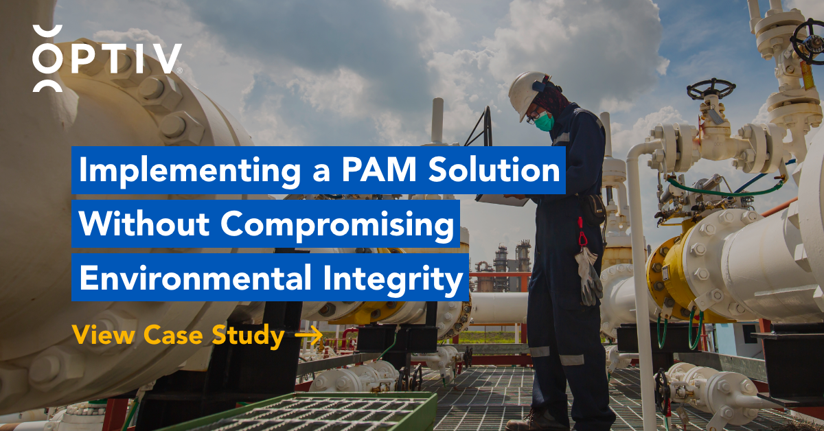 Implementing a PAM Solution Without Compromising Environmental ... image.