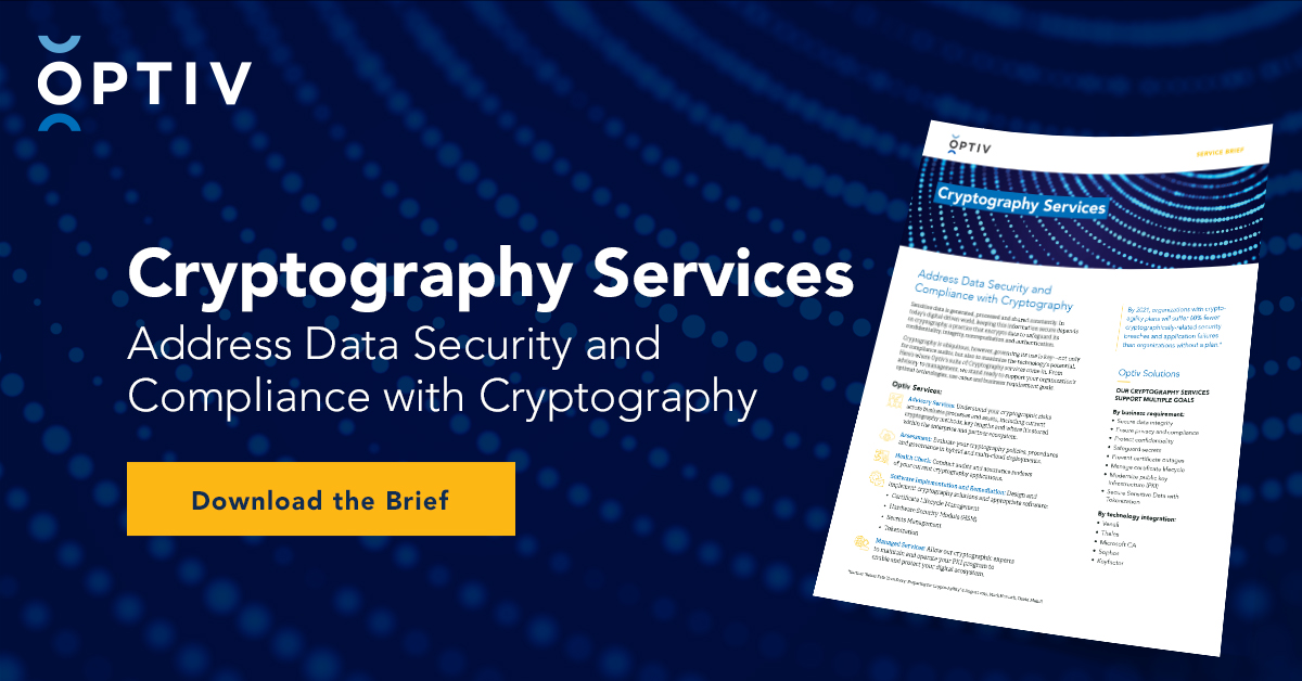 Cryptography Services | Optiv