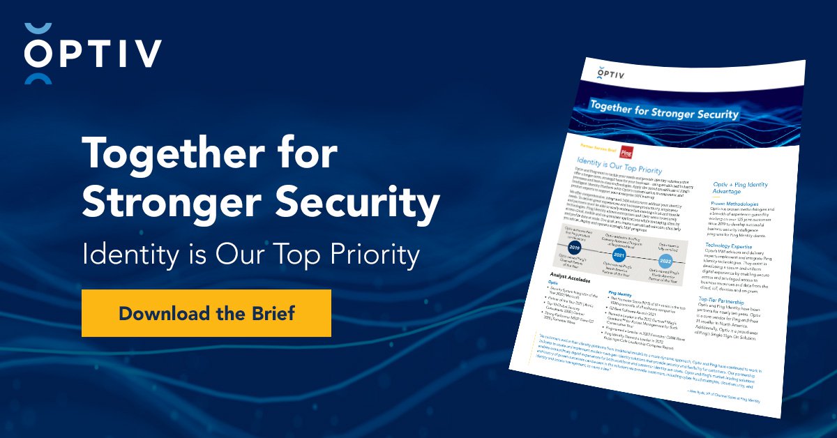 Ping Identity | Optiv