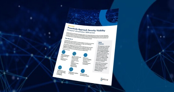 SIEM Maturity Brief 