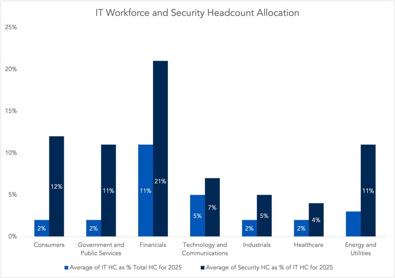 IT Workforce and Security Headcount Allocation