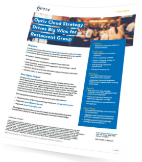 Large Restaurant Group Improves Cloud Security and Saves Big